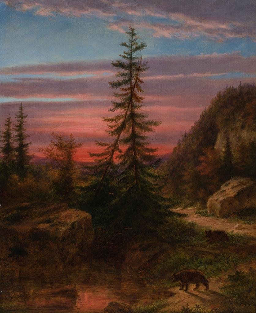 Canada_Painting's tweet image. Bears Foraging at Sunset
Cornelius Krieghoff
1866