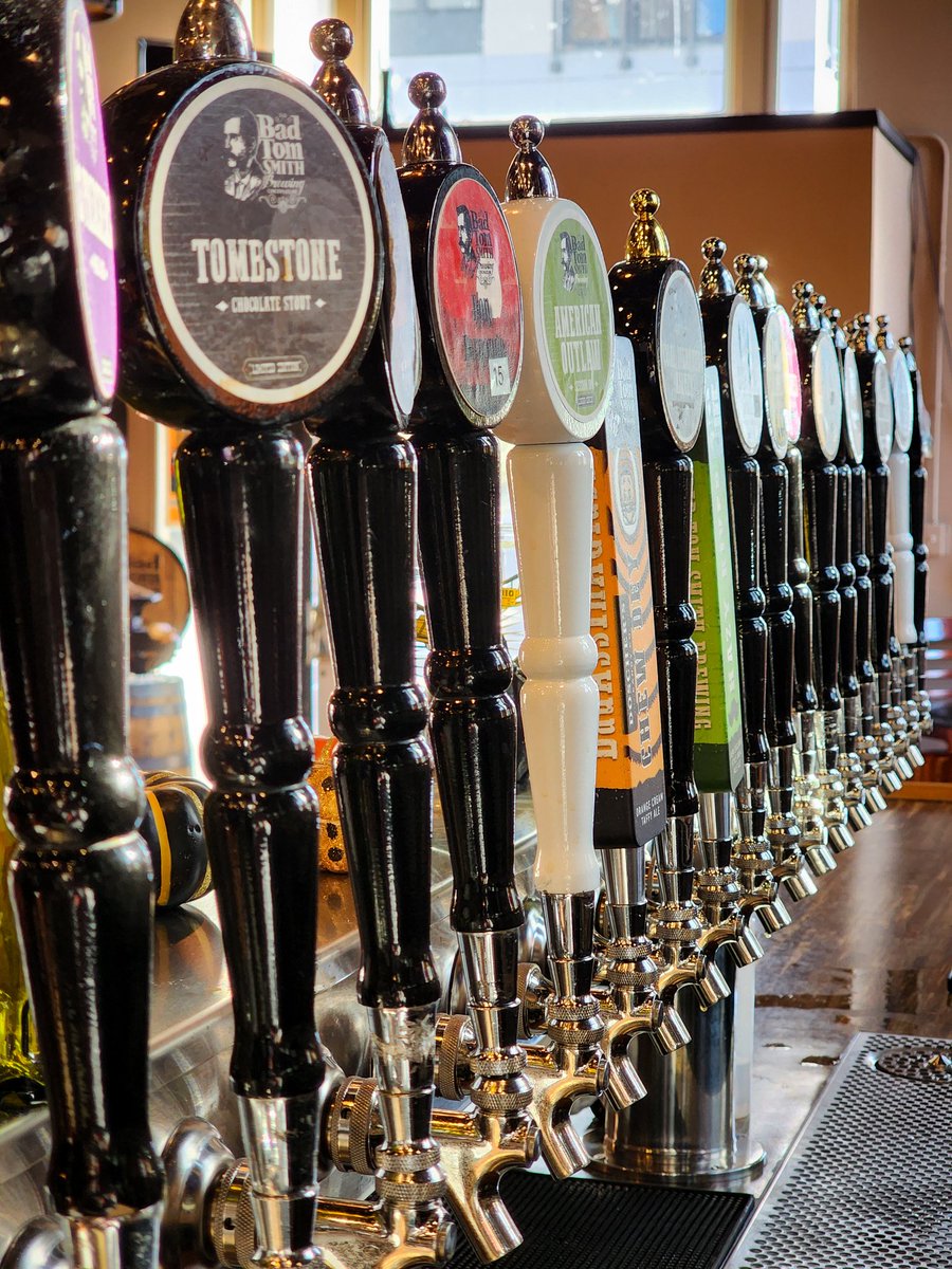 Come in and find out what your favorite beer is! We do happy hour on Wednesdays and Thursdays from 4-6pm.