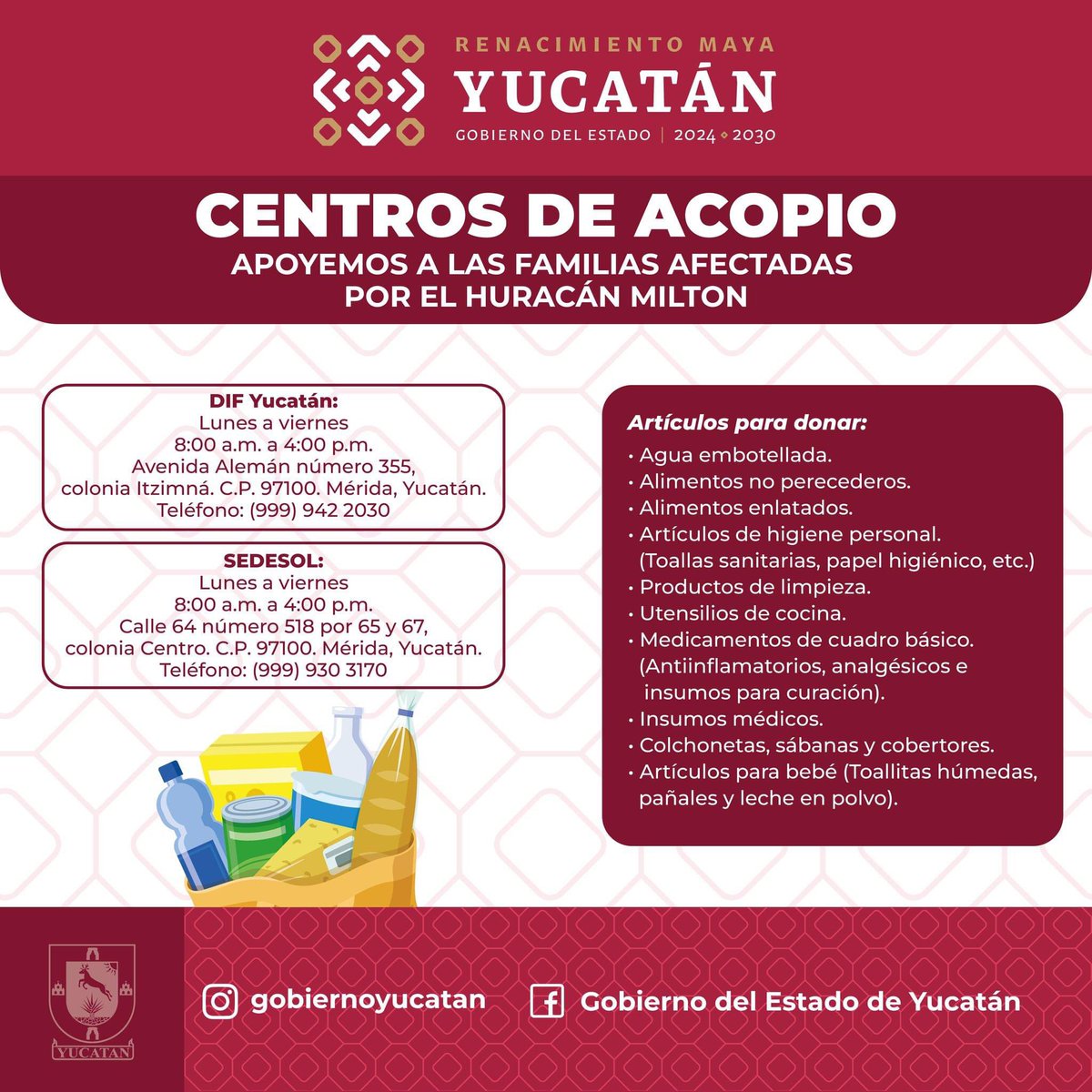 Gobierno de Yucatán tweet media