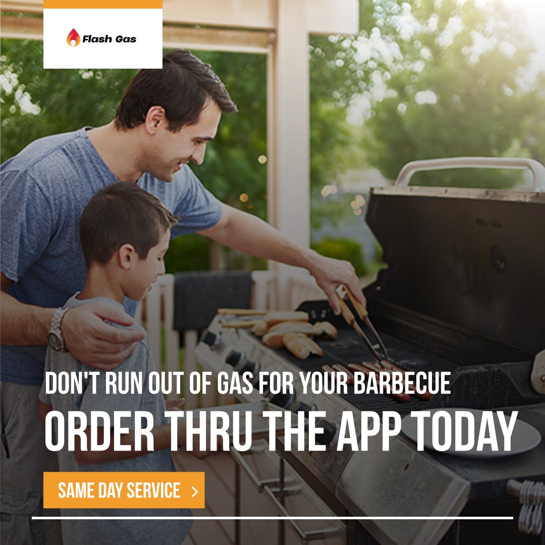 flashgas3's tweet image. Don't run out of gas for your barbecue! 🔥 Order through the Flash Gas app today and keep the grill going strong! 🍔🌭 #PropaneDelivery #BBQReady #FlashGas 

Flashgas.com
📱(888)-FLASH-15