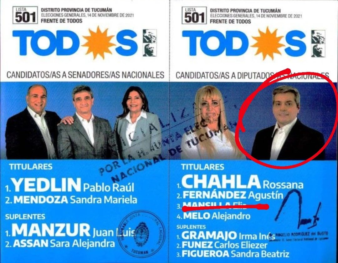 HILO DE LOS PERONISTAS QUE VOTARON EN CONTRA DE LAS UNIVERSIDADES. 🚩
Ya que putear radicales les es más fácil que hacer autocrítica les damos una mano. 

1) Agustín Fernández (PJ Tucumano) 
✅Voto a favor del veto