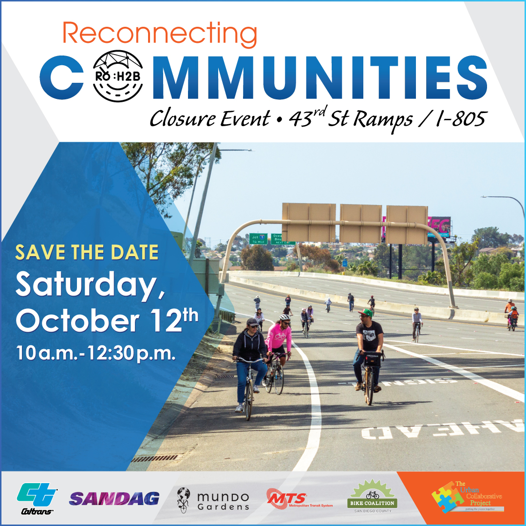 The freeway ramps will be closed to scheduled maintenance activities, during this time Caltrans will host a Reconnecting Communities/Highway 2 Boulevards event offering the community a chance to walk, bike, and beautify our shared spaces on the ramps.