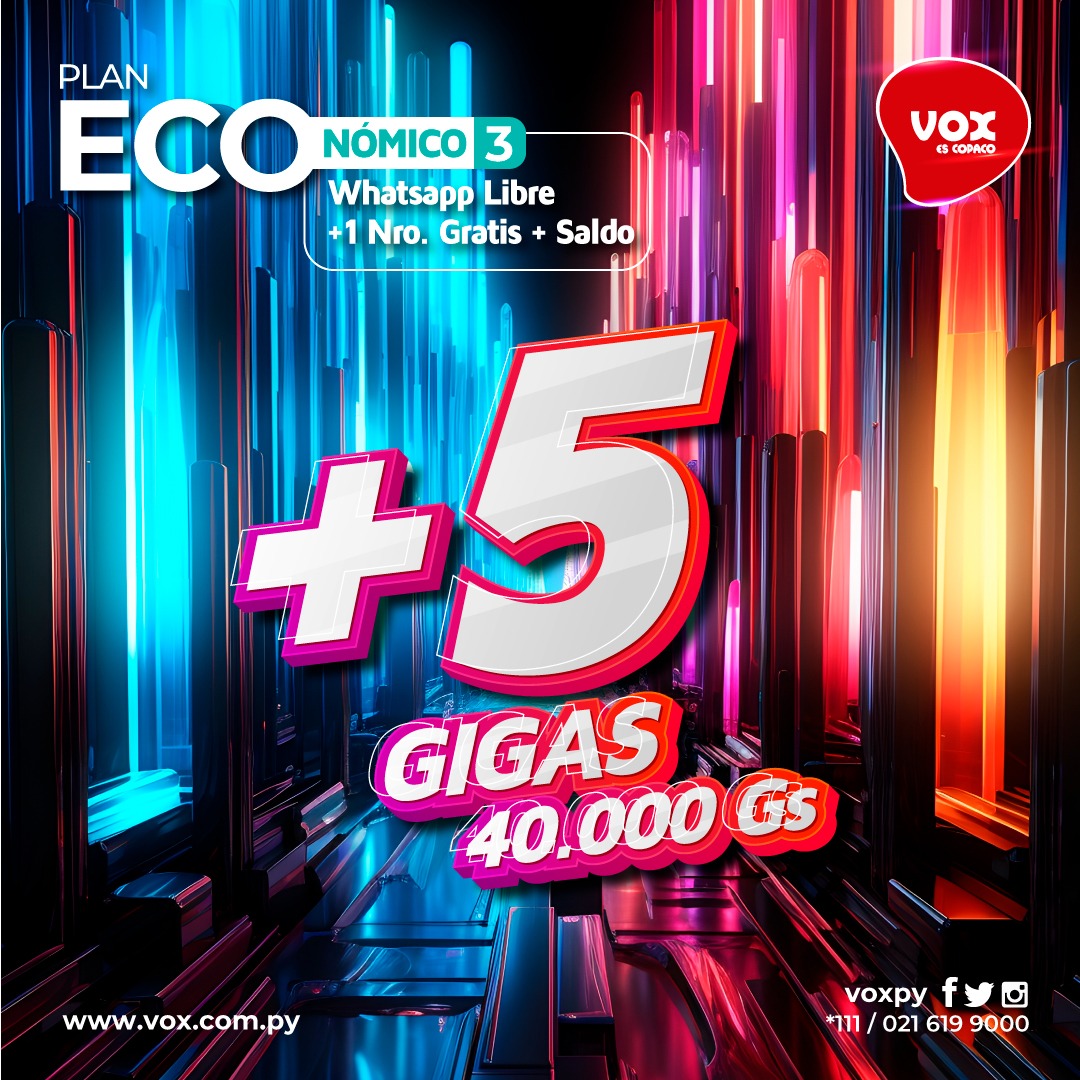 voxpy's tweet image. ¡Conéctate sin gastar de más!

Aprovecha los beneficios del plan ECO y accede al 50% de descuento en tu abono mensual  📷
Contacta con nosotros y solicita un asesor 📷📷