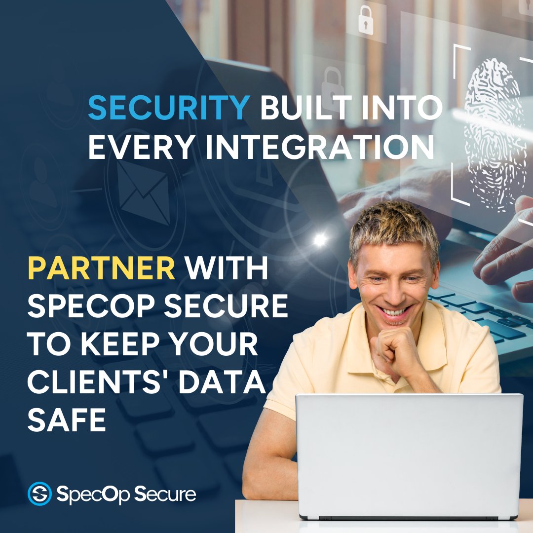 SpecOpSecure's tweet image. As an integrator, you know the value of security. Partner with SpecOp Secure for top-tier cybersecurity and peace of mind. Let&apos;s offer end-to-end solutions to safeguard your clients&apos; businesses. Learn more: bit.ly/SoSwebsite

#IntegratorSolutions #Cybersecurity