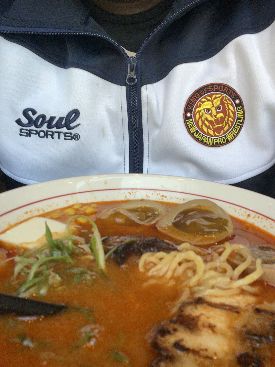 KazuTheRonin's tweet image. Today’s Stance and Powerup today is Ramen brought to you by @soulsports1 
🍜🐓🌶️🐖

I was Hungry….

 #SoulSports