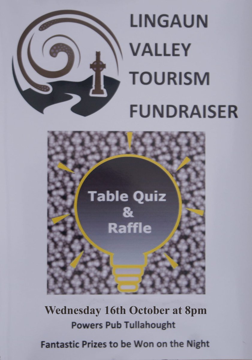 Hell actually freezes over for 3-4 months in which European country?  Find out and lots More ...... at the Lingaun Valley Table Quiz in Powers of Tullahought on Wednesday next 16th at 8pm. Team of Four €20