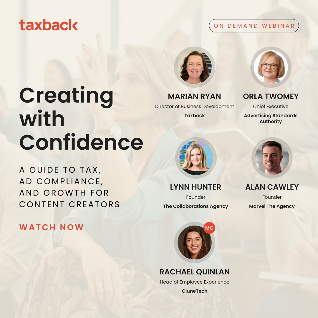 Are you a content creator with questions about taxes, #ad compliance, or growing in the industry? We’ve got answers! Sign up for our free webinar, "Creating with Confidence," and get expert advice from industry leaders.
Save your spot now! hubs.la/Q02SLN8p0
