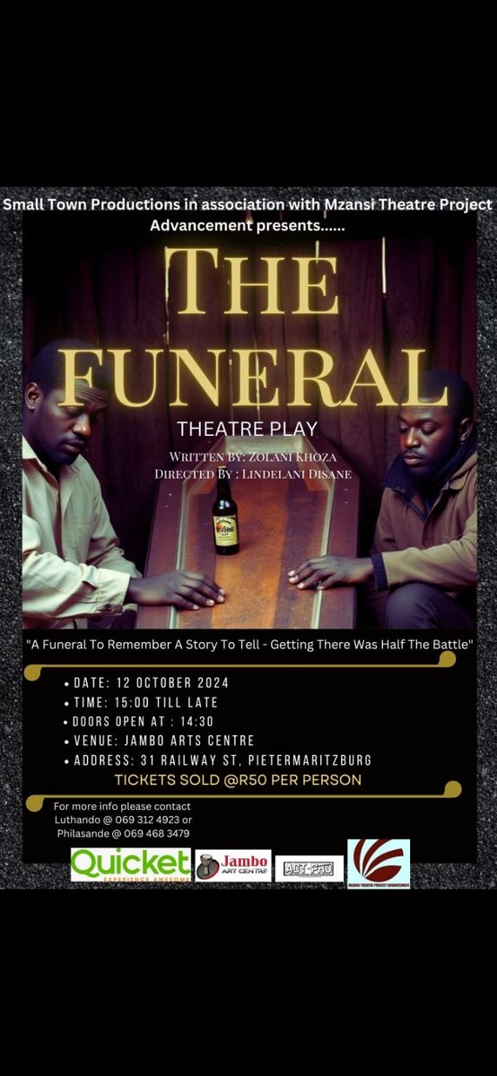 oquadn's tweet image. Theatre Play....PMB!!!!

#Zeenaye 
#Jay-Z
#Hamanskraal