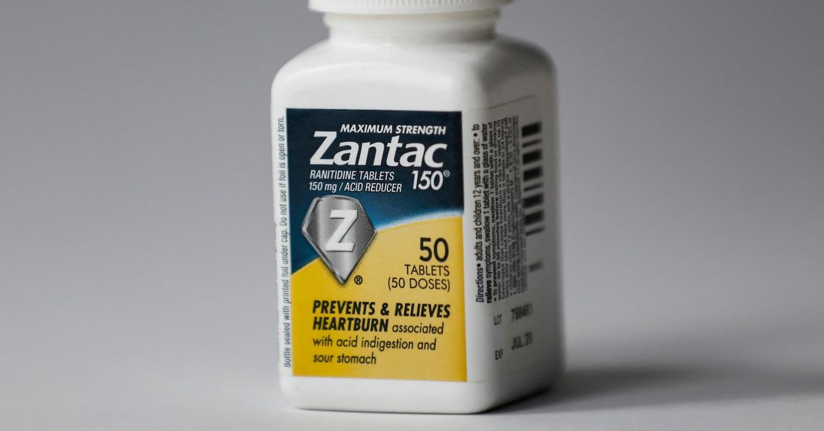 Reuters's tweet photo. GSK agrees to settle about 80,000 Zantac lawsuits for up to $2.2 bln https://t.co/OuGiswelBH https://t.co/wjWiFiV3RZ