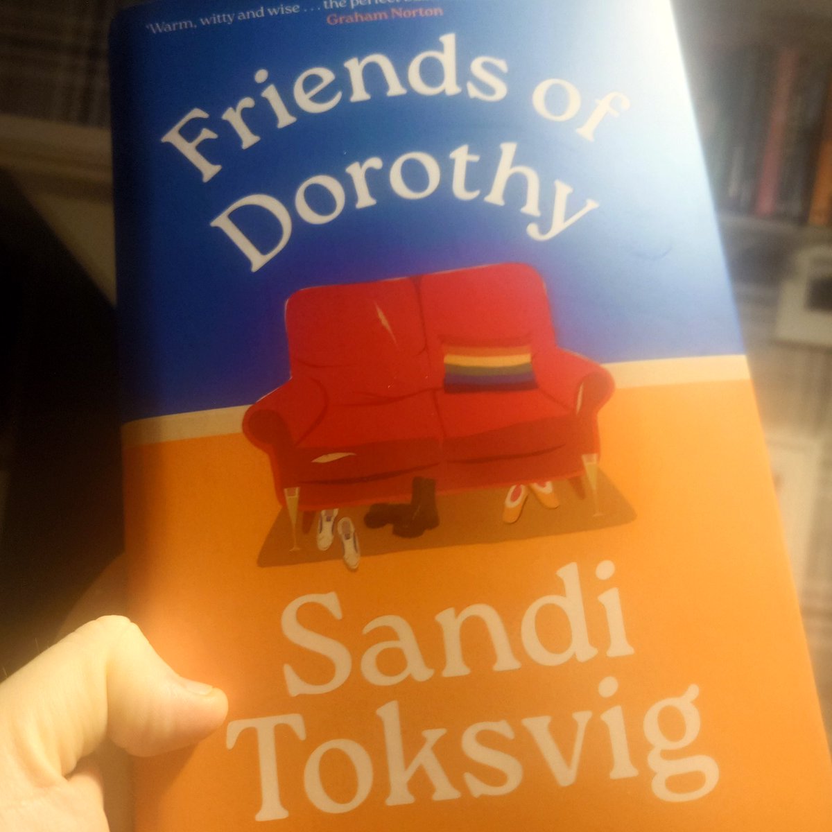 Beautiful, funny and educational evening at <a href="/StoryhouseLive/">Storyhouse</a> seeing @sanditoksvig. I laughed so hard then cried even harder. Cant wait to get stuck into #friendsofDorothy