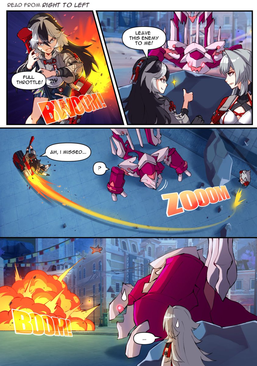 kimi_craze's tweet image. coralie&apos;s special move!

#HonkaiImpact3rd #coralie