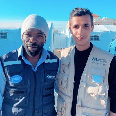 With Brian, the Lab Manager at the IMC’s field hospital. Doing our ultimate effort to provide healthcare for those who need it.