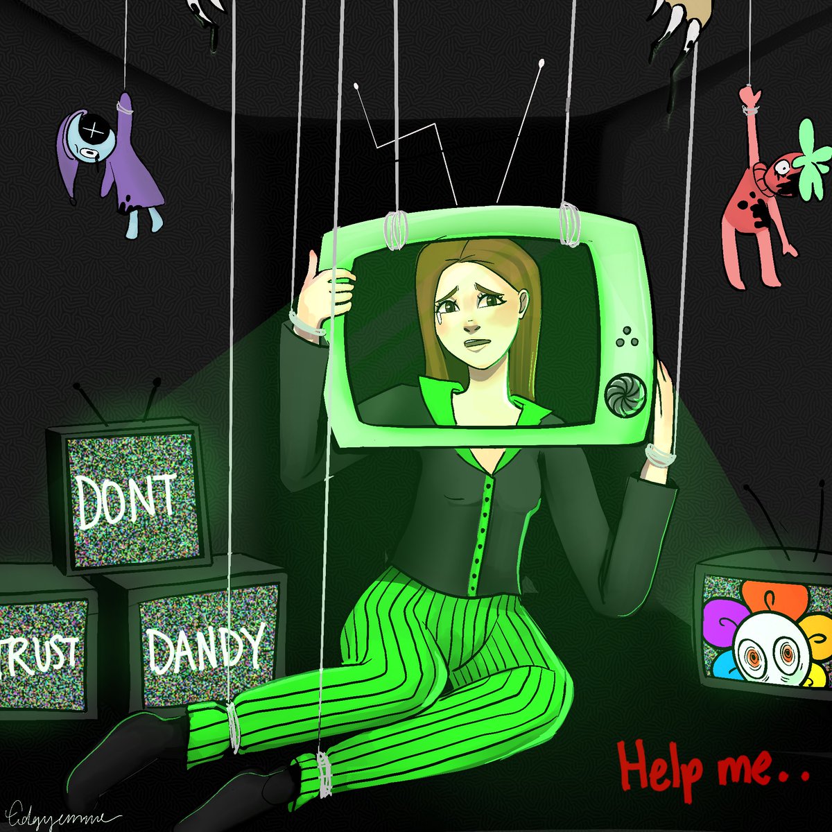 EdgyEmm's tweet photo. #dandysworldart https://t.co/iGghUOcUtS