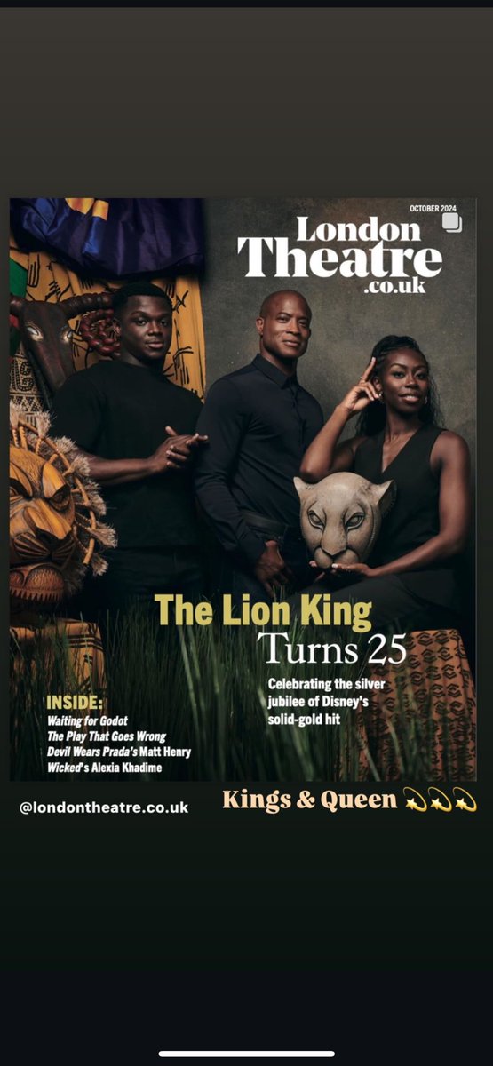 Celebrating The Lionking’s 25th Anniversary 🦁👑