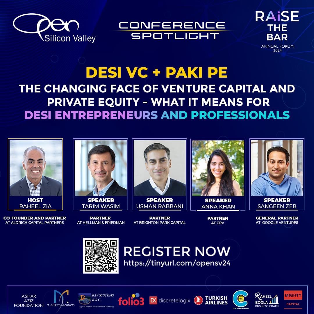 🚀 Join us for the panel discussion "𝐓𝐡𝐞 𝐂𝐡𝐚𝐧𝐠𝐢𝐧𝐠 𝐅𝐚𝐜𝐞 𝐨𝐟 𝐕𝐞𝐧𝐭𝐮𝐫𝐞 𝐂𝐚𝐩𝐢𝐭𝐚𝐥 𝐚𝐧𝐝 𝐏𝐫𝐢𝐯𝐚𝐭𝐞 𝐄𝐪𝐮𝐢𝐭𝐲" and discover its impact on Desi entrepreneurs!

🎟️ Register now: lnkd.in/dG4md2JC

Speakers: Anna Khan (CRV), Sangeen Zeb (GV),