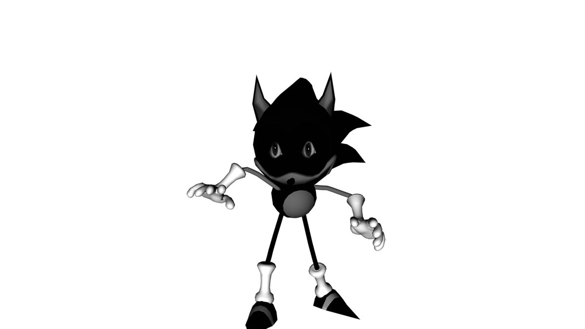 RetroJack_Arts's tweet photo. I made some Rewrite renders after testing the articulation of the rig 

(No I don't know how to pixelate it yet)

#sonicexe #rewritesonic #springlessecho #creepypasta #sonicinktober #3DModel #blender https://t.co/MKYH7rDKM4