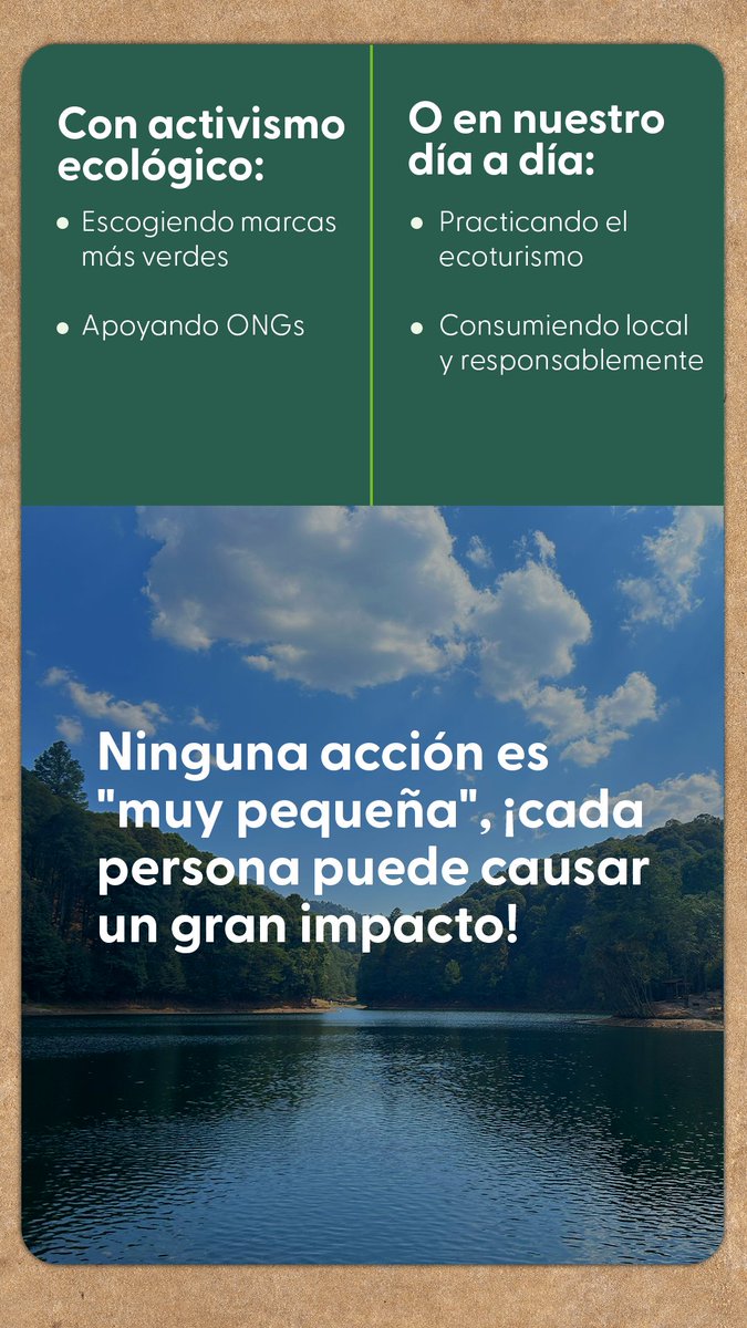 La #CartaMundialdelaNaturaleza 🌍 guía a empresas hacia la #sostenibilidad 🌱. Certifícate FSC y protege la biodiversidad. 🌿 Más info: bit.ly/4drvurp #FSCMéxico