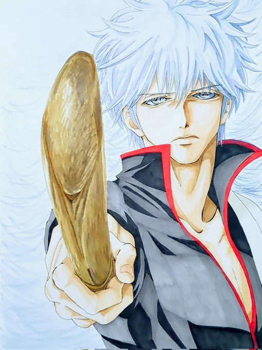 おめで糖ございます #坂田銀時 #坂田銀時生誕祭 #銀魂20周年 #銀魂 #gintama #イラスト
