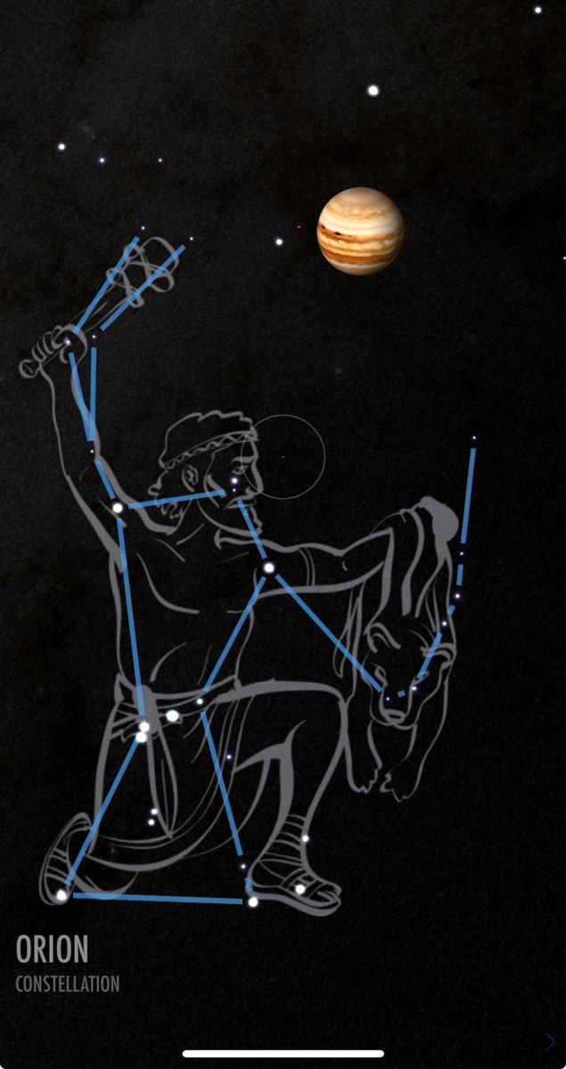 A little fun with the SkyView app! ✨🌑🪐 #skywatching #EarthinSpace