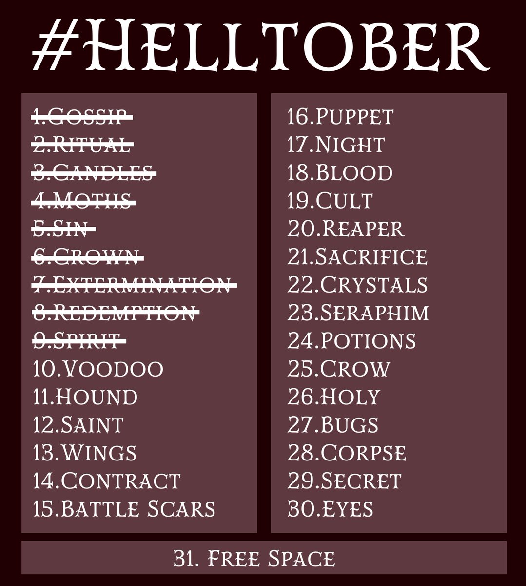 StellaArti17923's tweet photo. Today's prompt is Spirit; one of the days I was looking for!
Although you may not believe it, some spirits are trapped on Earth and in Limbo that are difficult to contact, but with a little luck and magic, it is possible.
#Helltober #HelluvaBoss https://t.co/G5muTHe71d