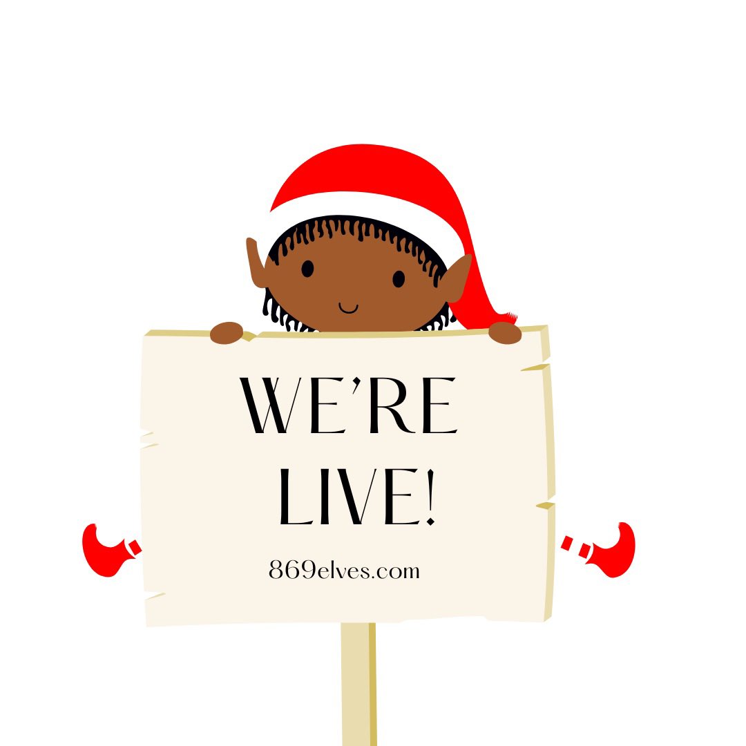 🎁🎄 it’s THAT time of year🎄🎁

WE’RE LIVE … CLICK the LINK IN BIO to SIGN UP and BECOME AN ELF! 🙏🏾

🎅🏾SIGN UP CLOSES on OCTOBER 21st!

#869elves