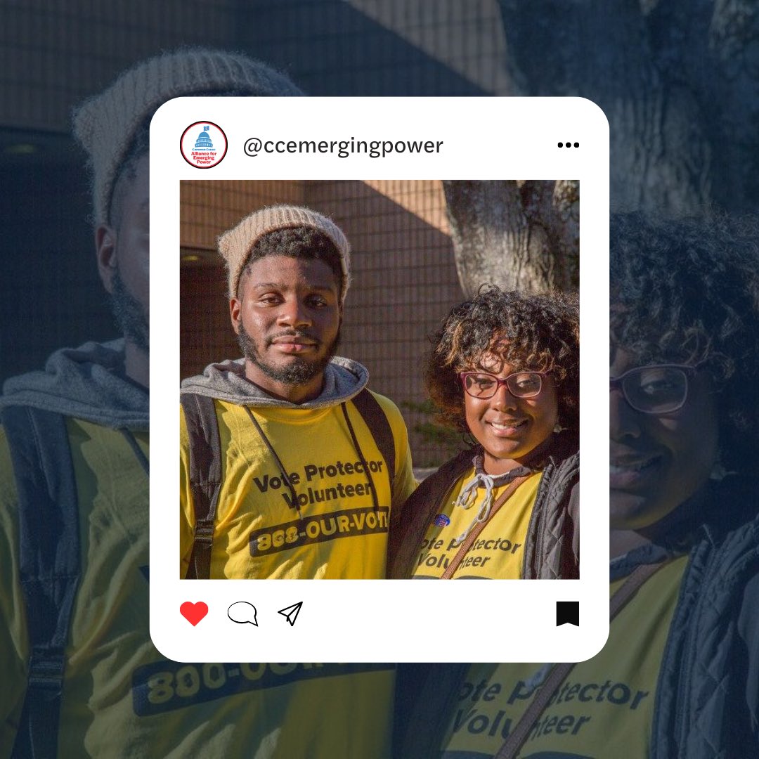 CCEmergingPower's tweet image. Our youth #electionprotection efforts are kicking off and we’re so excited to invite you to join us. Follow the link in our bio to sign up for the event being held in your state 📍and follow us on @instagram &amp;amp; @X for event reminders!

#election2024 #emergingpower