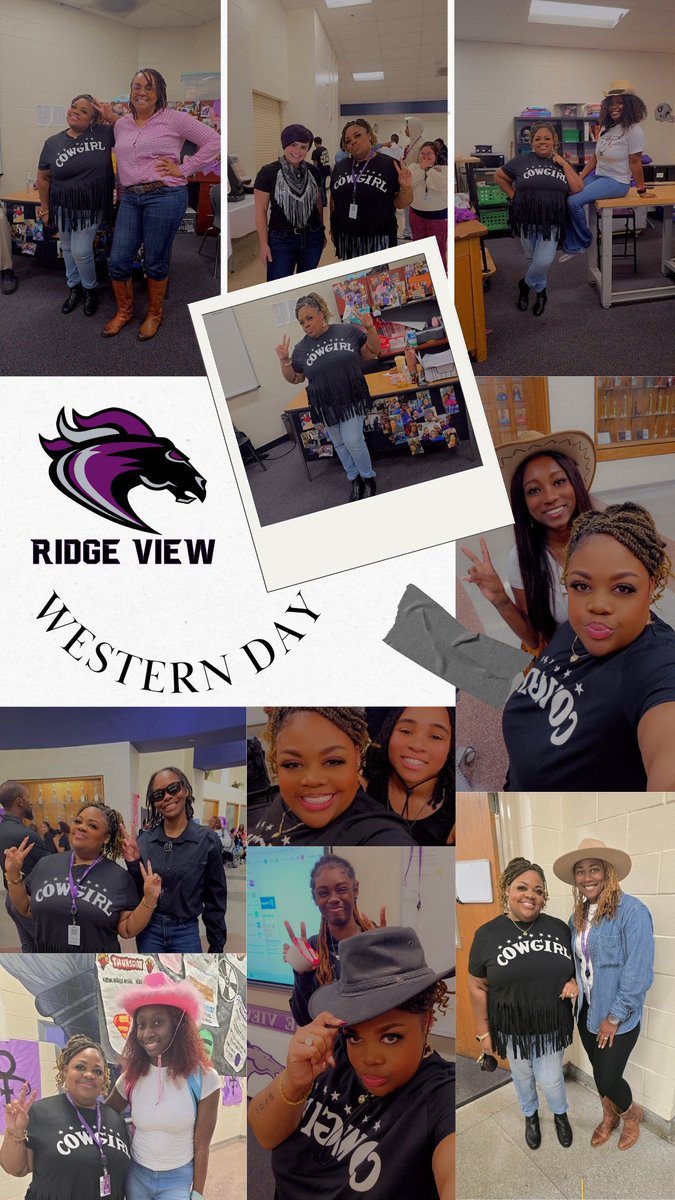 Day 3... Western Day at the View!!! #blazersontour #homecomingweek