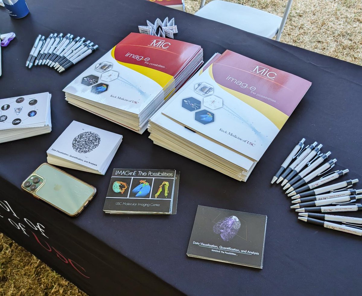 Table for two? ✌️❤️

Our friends from the Molecular Imaging Center (@mic_usc) and the Center for Innovation and Advanced Visualization share a table at today's CORE fair, showcasing resources available at @uscedu's research cores.

#AcademicRadiology #Innovation #collaboration