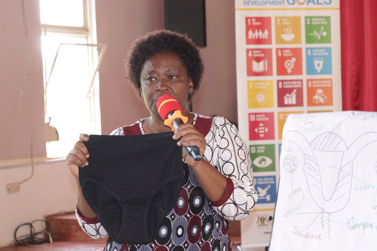 We participated in a #skills building &amp; SRHR Leadership training by <a href="/GirlsAct_Uganda/">GIRLS ACT UGANDA</a> in collaboration with #GCA2024. One of the sessions focused on learning how to use #Sustainable MH Products like the #FlowCup and the #PeriodPanties.  

#IDGC2024
#GCA2024
#EndPeriodPoverty