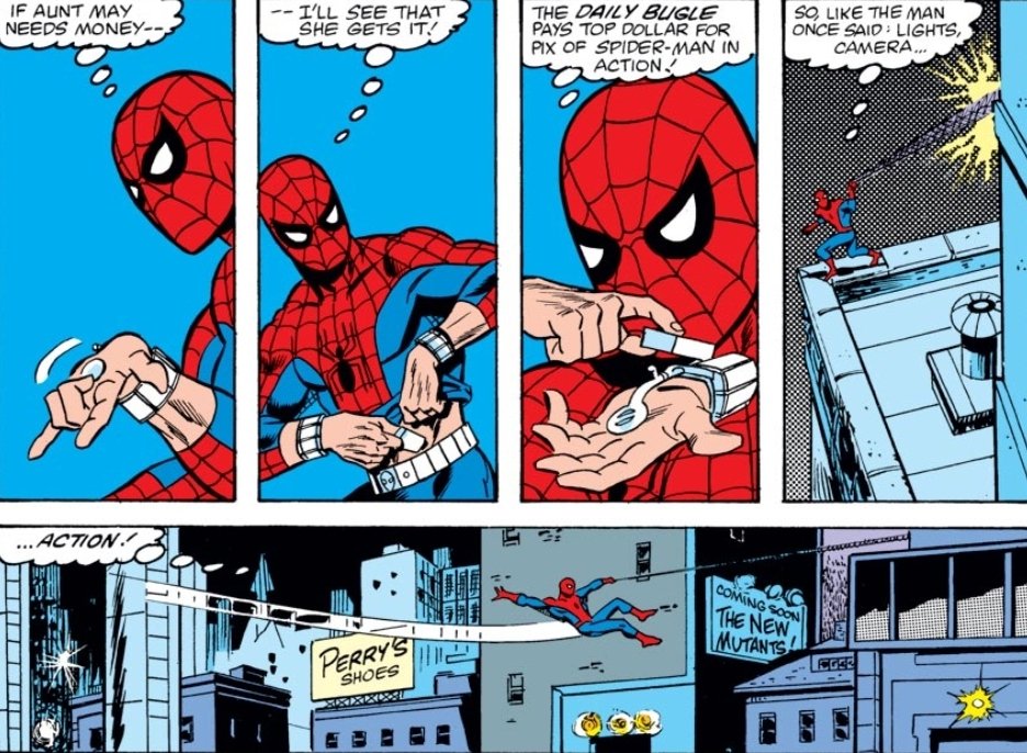 FourColorPulp's tweet image. ASM 237.. yes, yes, Milton. You&apos;re very tall, but if you&apos;d please, you&apos;re standing between me and issue 238 and I have been DYING to get to that one for AGES now! Just a couple issues more of &apos;Spectacular&apos; and then it&apos;s Hobgoblin time, baby!!!