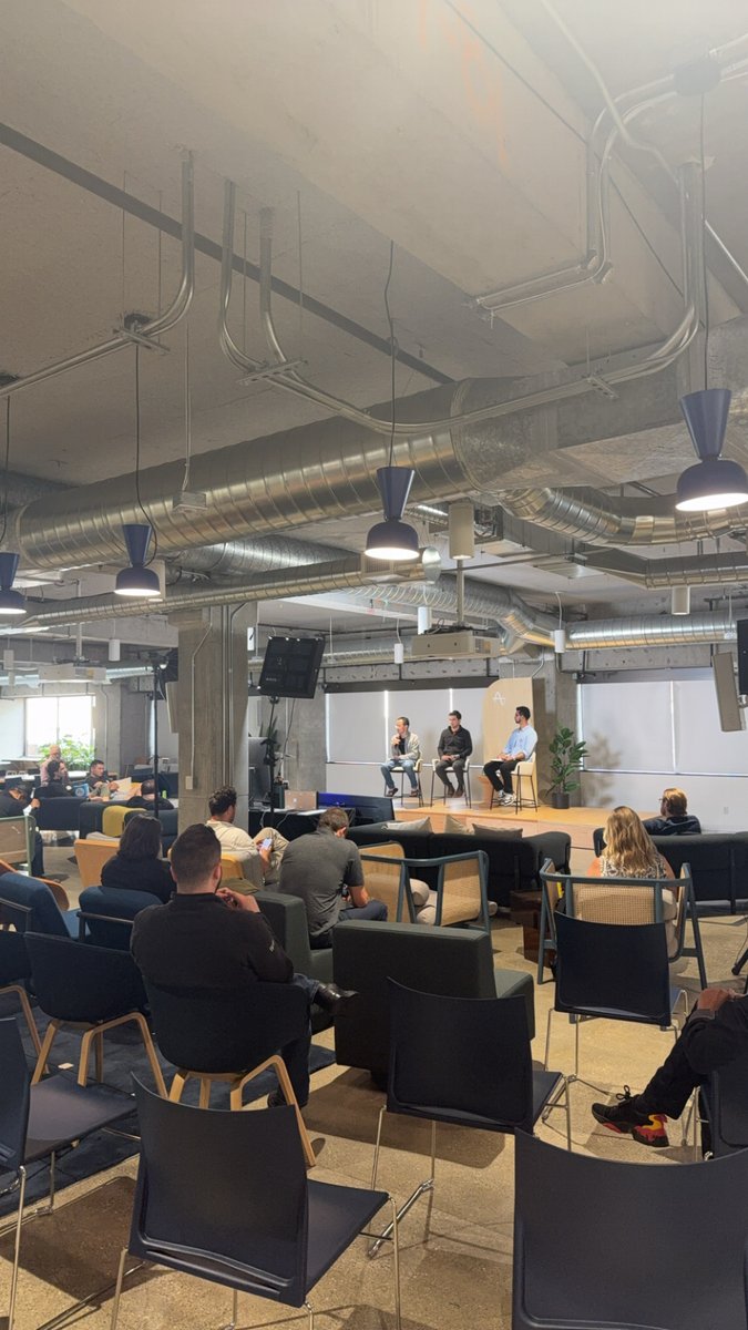 Fantastic discussion at the Gen AI Lunch Panel during #SFTechWeek! <a href="/Amplitude_HQ/">Amplitude</a> Co-Founder &amp; Chief Architect <a href="/paladin314159/">Jeffrey Wang</a> and <a href="/Sprig/">Sprig</a> CEO <a href="/ryanglasgow/">Ryan Glasgow</a> came together to give advice for founders &amp; builders on how to incorporate AI in a way that truly delivers customer value. 💻