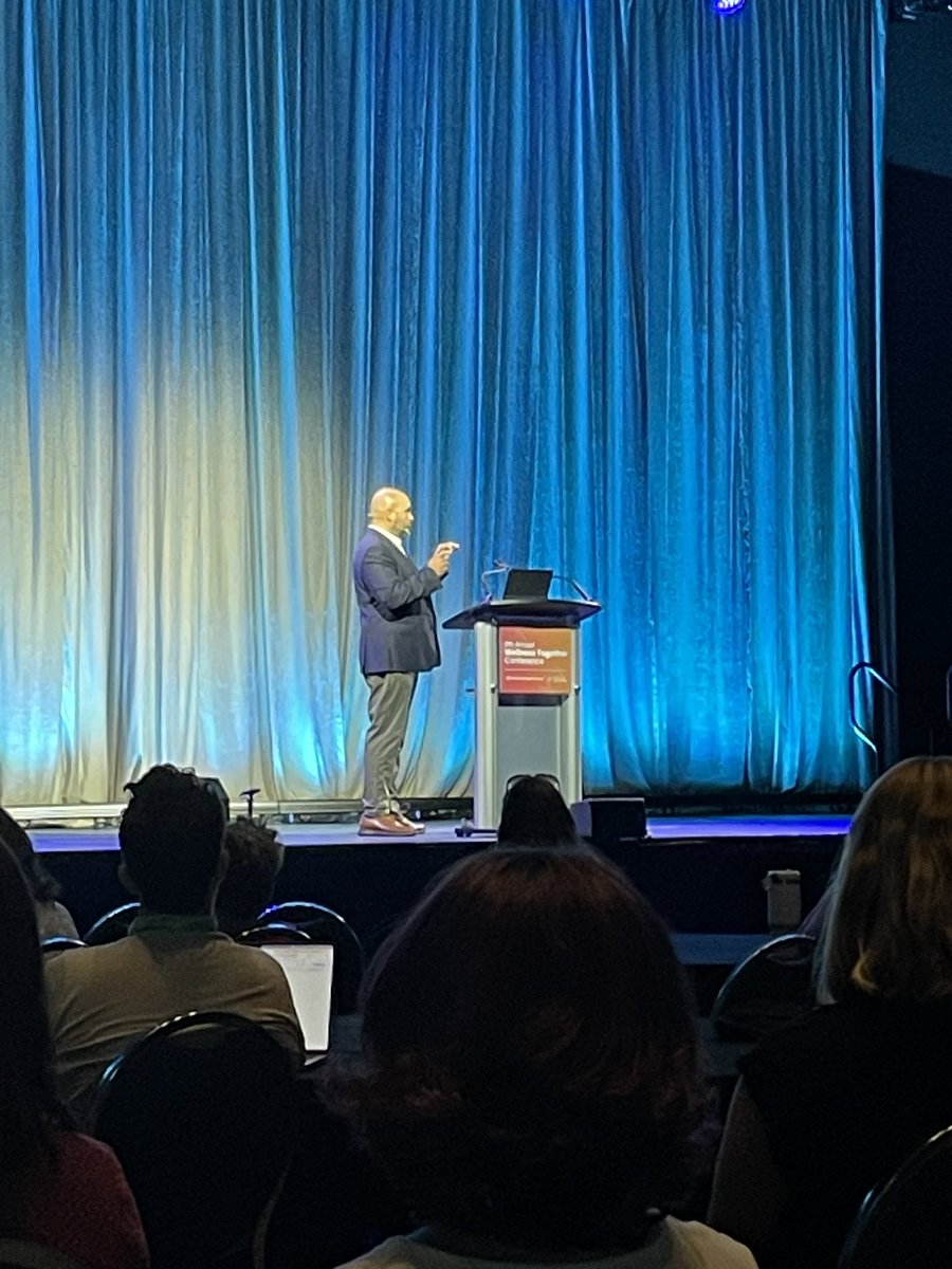 KimHlewka's tweet image. “Need meaningful supportive connections but our students don’t know what that looks like.” @well2gether #SHWC