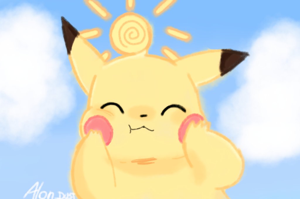 AlonDust14's tweet photo. Pika 💛⚡ https://t.co/L1hQ6IX7ut