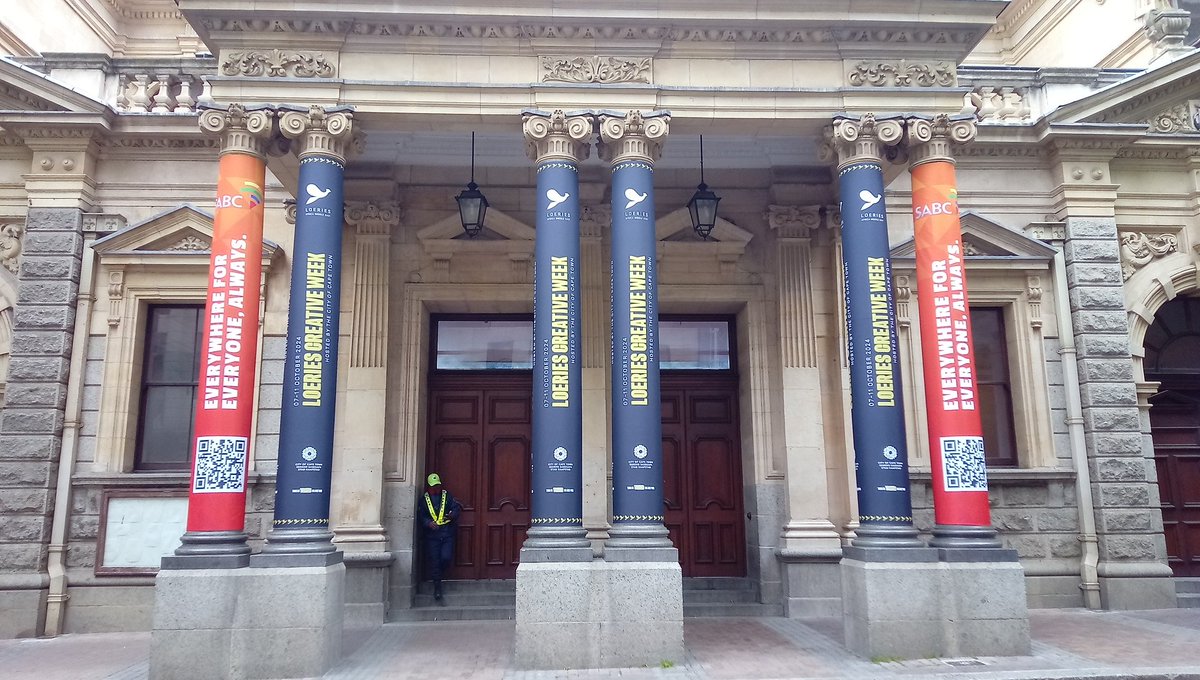 shabierja's tweet image. The Loeries 2024 are back in Cape Town. The Loeries creative week (7-11 October) supported &amp;amp; hosted by the The City of Cape Town @loeries @CityofCT #Loeries2024 #creativity