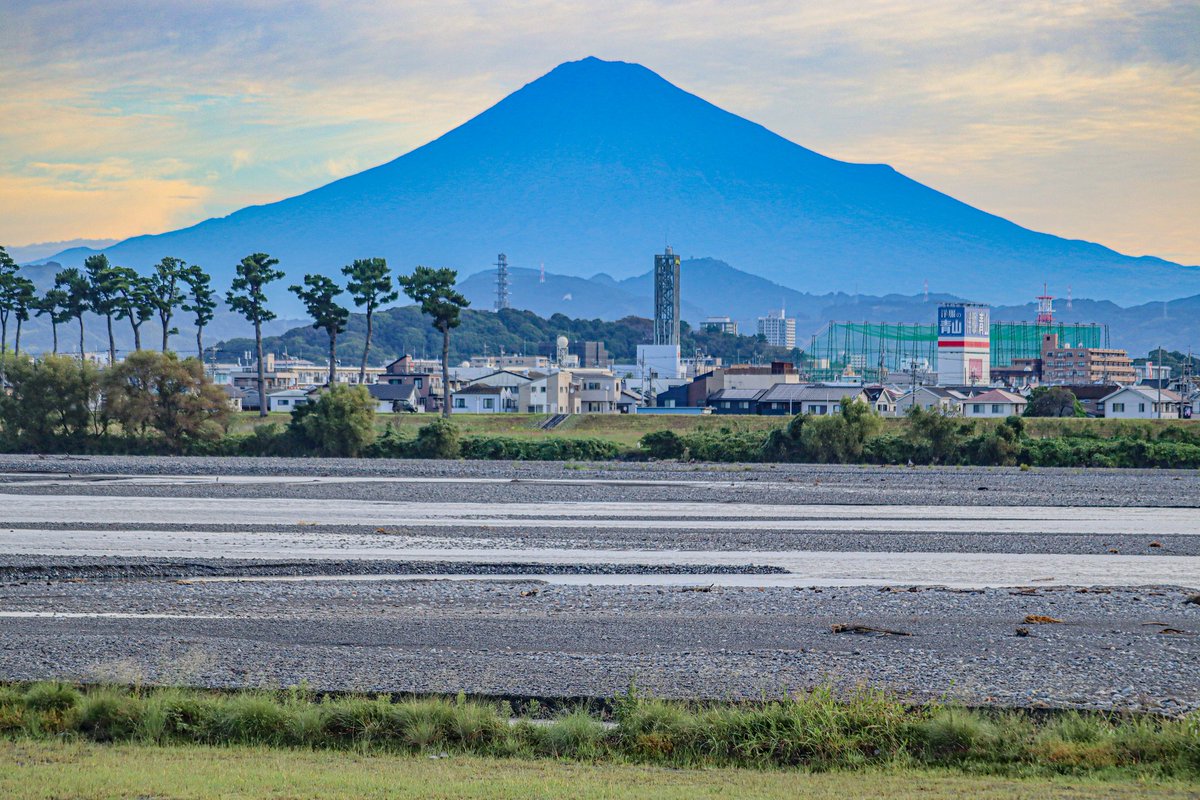 今朝の富士山🗻