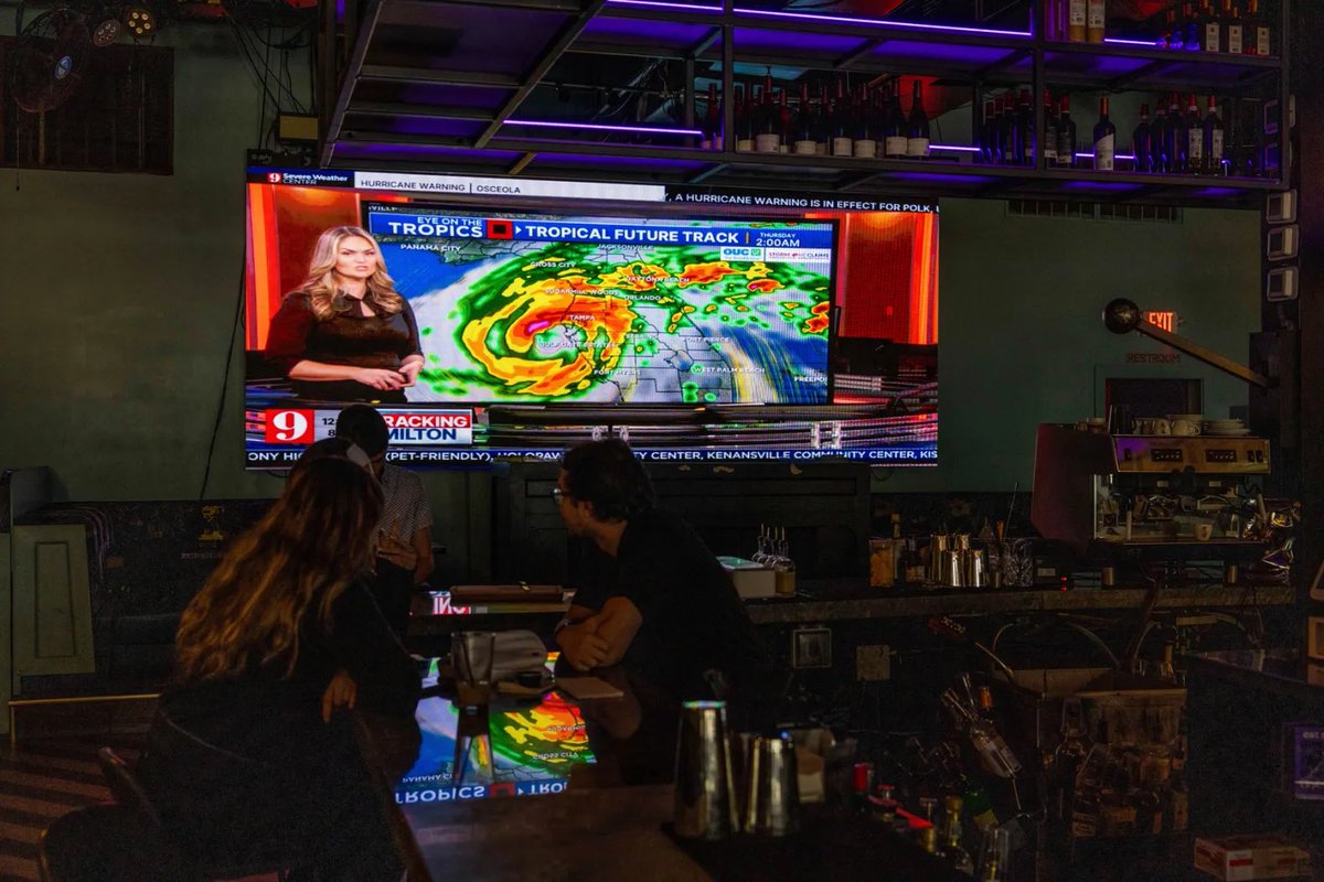 Meteorologists Get Death Threats as Hurricane Milton Conspiracy Theories Thrive

It's their job to warn residents about destructive storms — but political polarization has made them targets online. 

🔗 rollingstone.com/culture/cultur…