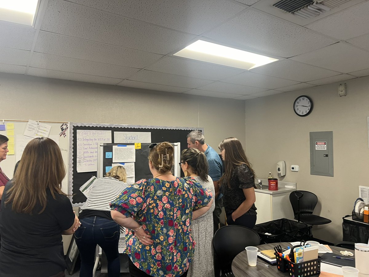 Identifying standards for informative writing across the grade levels in our Wednesday meeting today!