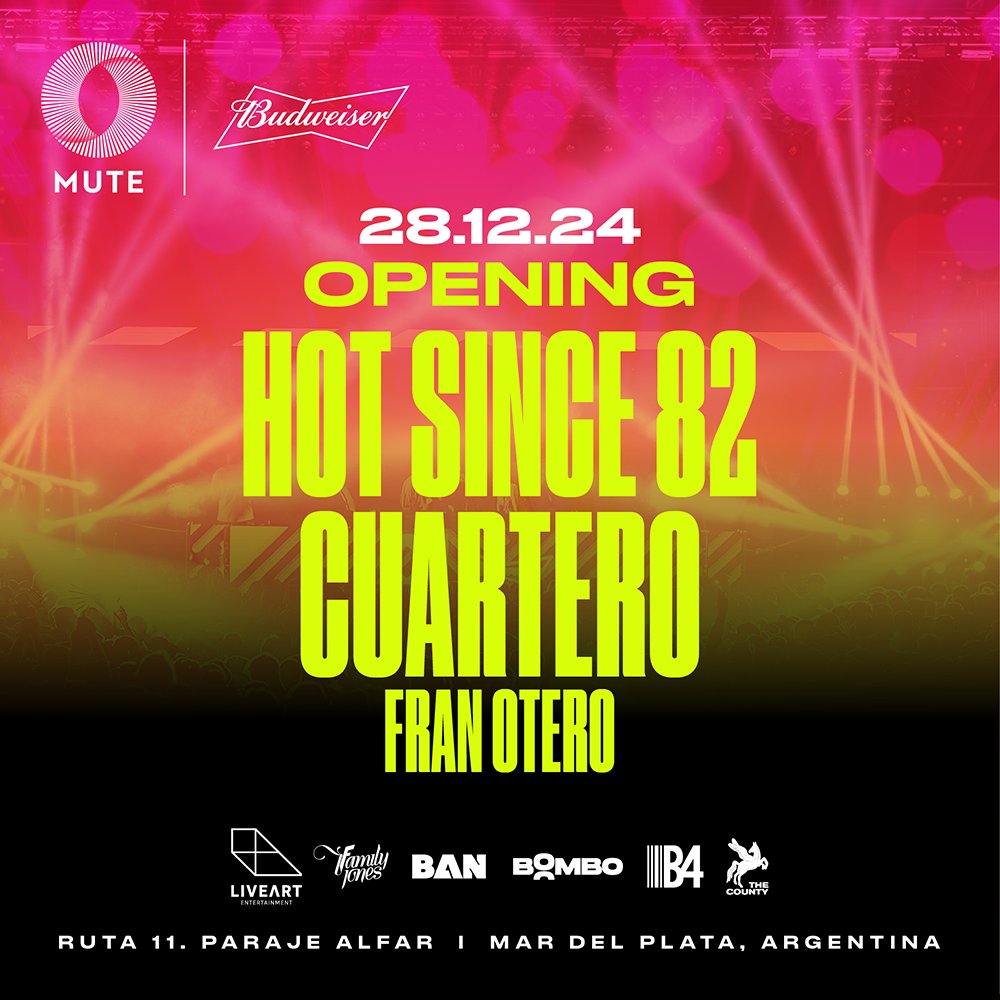 #\&gt;&gt;\£|*+~*&gt;]&gt;]??|+]€]?\?|*]€[?_&gt;_…. Perdón soy el nuevo CM y se me trabó el teclado con la primera fecha.
Comprá tickets acá: tr.ee/MuteOpening

Daaaaale mutecito ❤️‍🔥🎵🫠☄️🏄🏻‍♂️🎧🔥