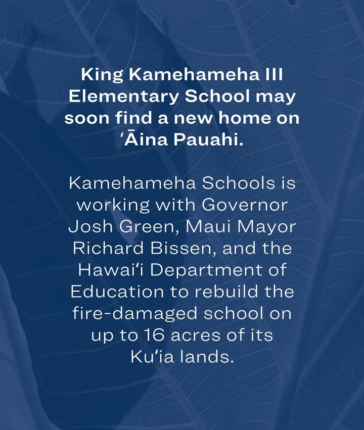 Kamehameha Schools tweet media