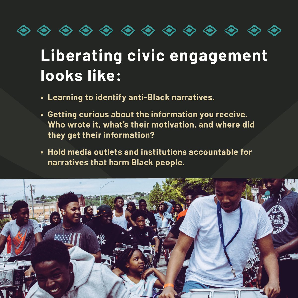 As we gear up for the election, let’s tackle harmful narratives in our communities. 

By challenging misinformation and fostering honest discussions, we can build a more equitable democracy that supports Black communities. 

Learn more:: blackfuturewa.org/blackwellbeing
