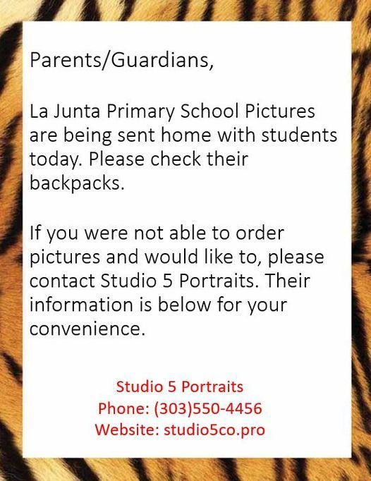LJPS Student Picture orders are being sent home with students today. Please check their backpacks!