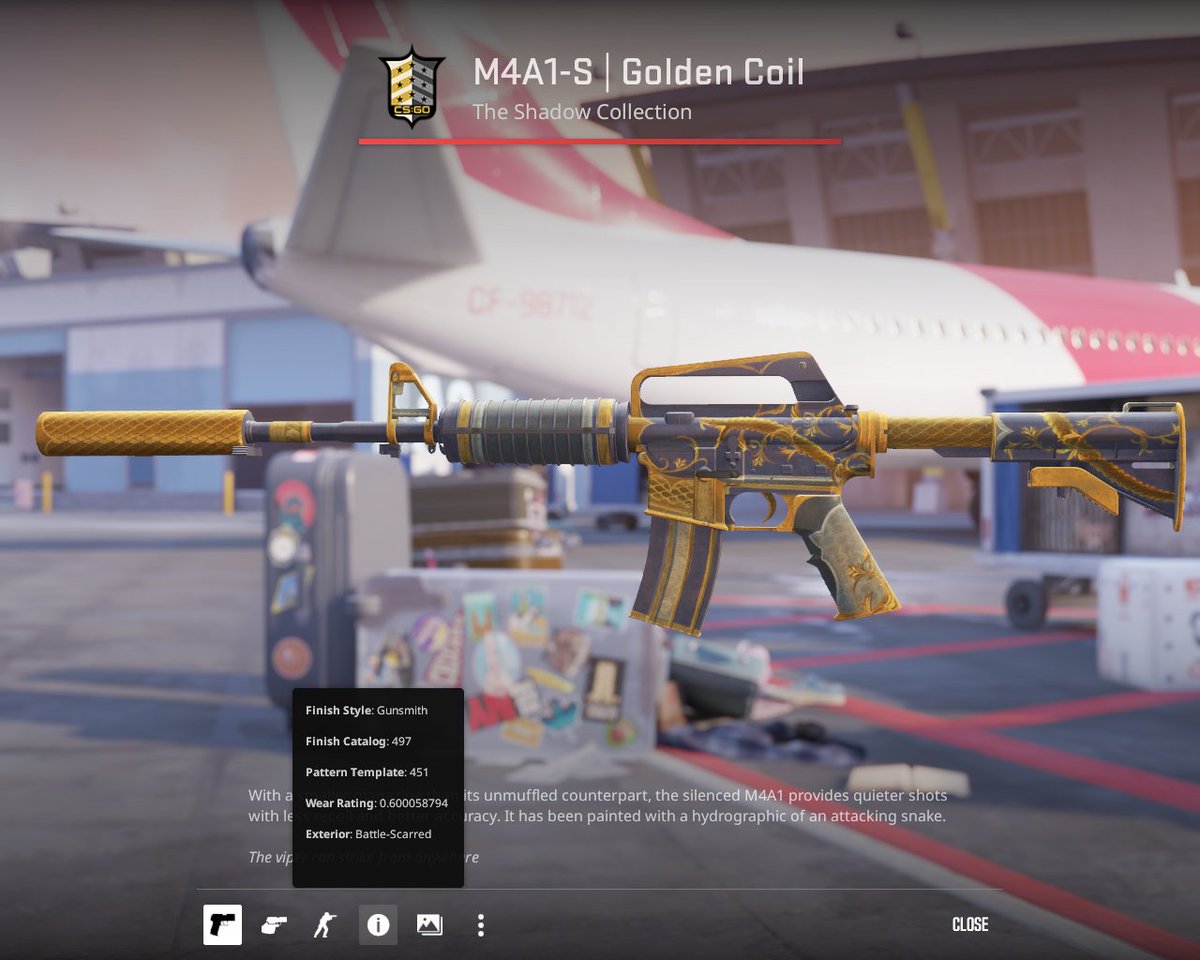 🎉 CS2 GIVEAWAY 🎉

🎁 M4A1-S | Golden Coil (BS) 🎁

To enter:
- RT 🔁
- Follow <a href="/kwaxxi/">Kwaxxi</a>
 
⏱️ Ends in 7 days (or 8 - tradelock!) ⏱️