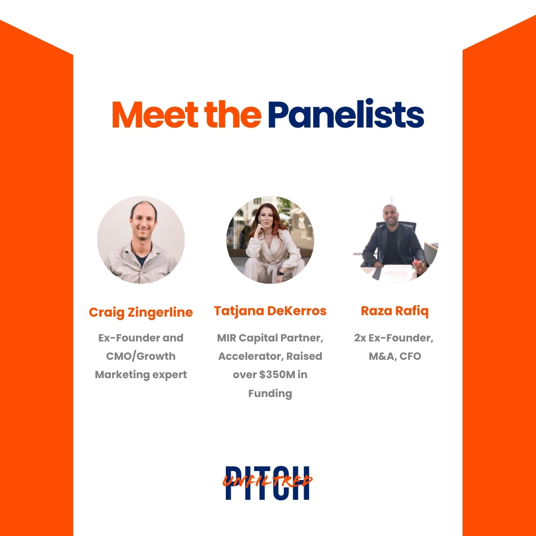 🎤 Meet the Experts

They’re here to push founders, ask the hard questions, and offer real feedback that drives growth. 🚀

#startups #washingtondc #startup #stuckinthesand #entrepreneur #accelerator #unstuck #founders #arlington #creativeagency #mentoring #womenintech