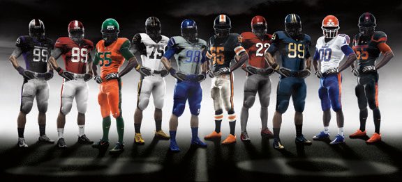 WVUniforms304's tweet image. In 2010, WVU was part of Nike’s Pro Combat series, which featured cutting-edge uniform designs for 10 college teams. WVU’s look was coal-inspired and reflected the state’s strong ties to its mining roots. ⚒️ #WVU #ProCombat