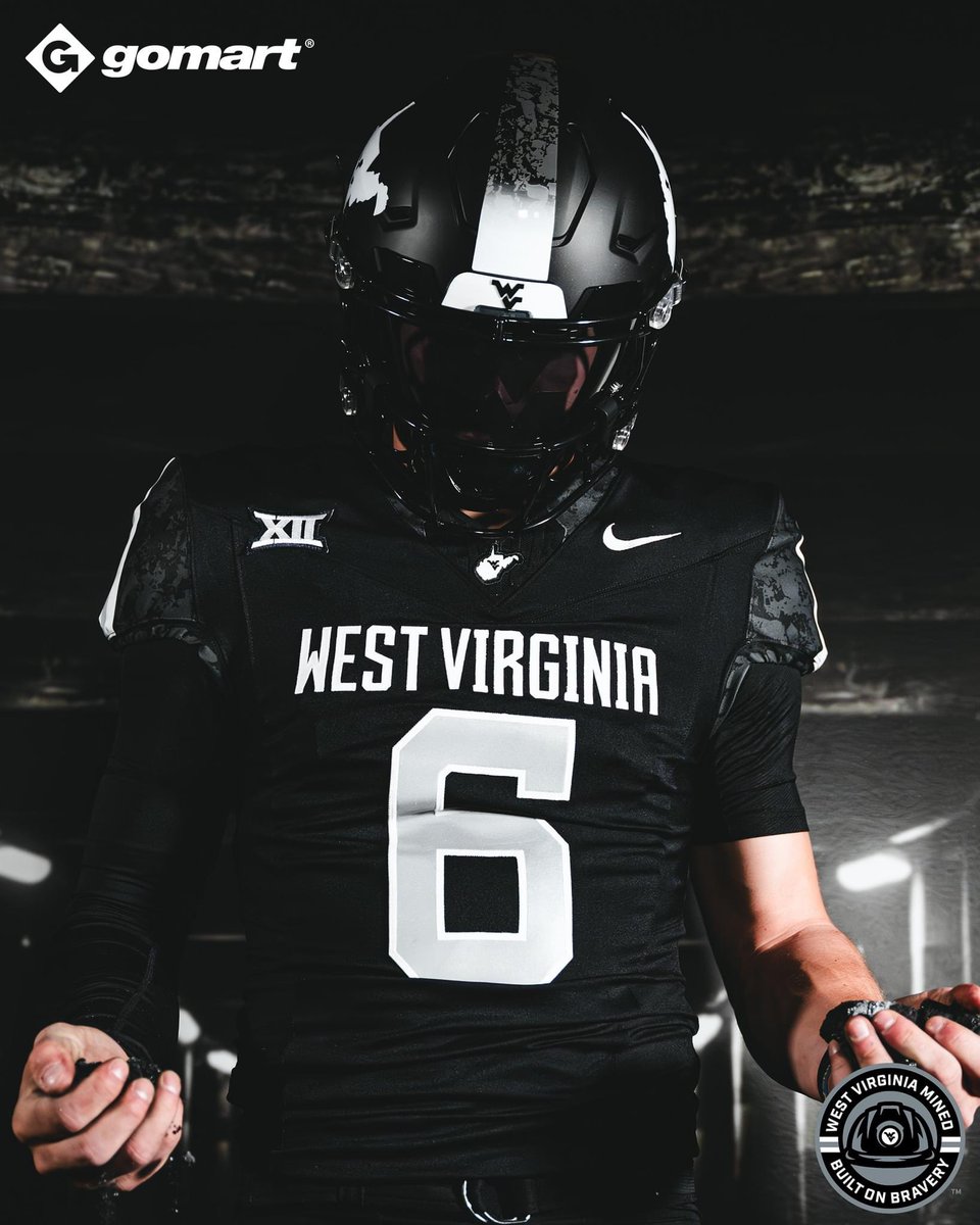 This weekend, WVU is breaking out special coal-inspired uniforms, but I’m sure you know it’s not the first time the Mountaineers have paid tribute to the state’s coal mining heritage on the field. Let’s take a quick trip back to 2010... ⛏️ #HailWV #TrustTheClimb