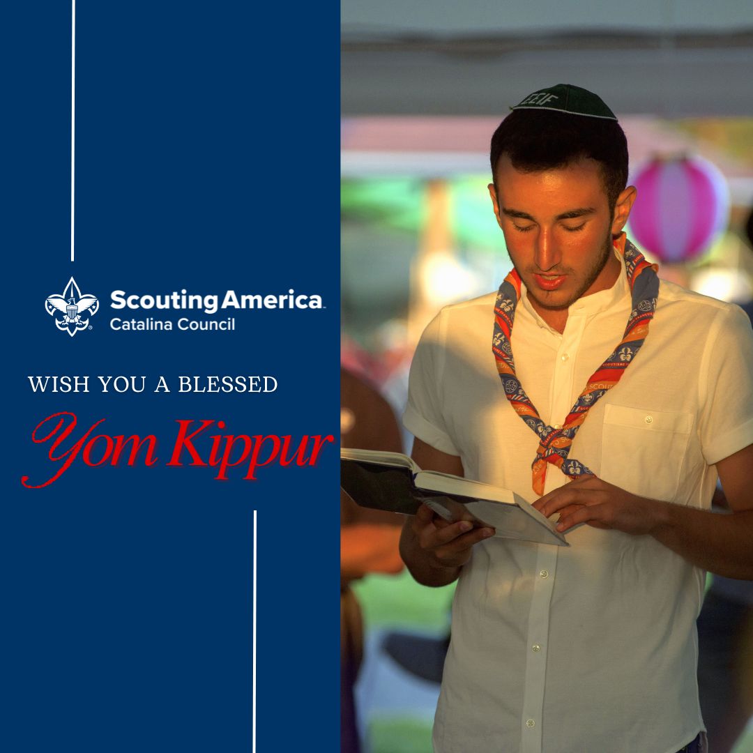 catalinacouncil's tweet image. 🕊️ Wishing peace and reflection to all observing #YomKippur. May this day bring personal growth, forgiveness, and renewal. G’mar Chatimah Tovah. 🌟
[catalinacouncil.org]
#DayOfAtonement #ScoutingValues #ScoutingAmerica