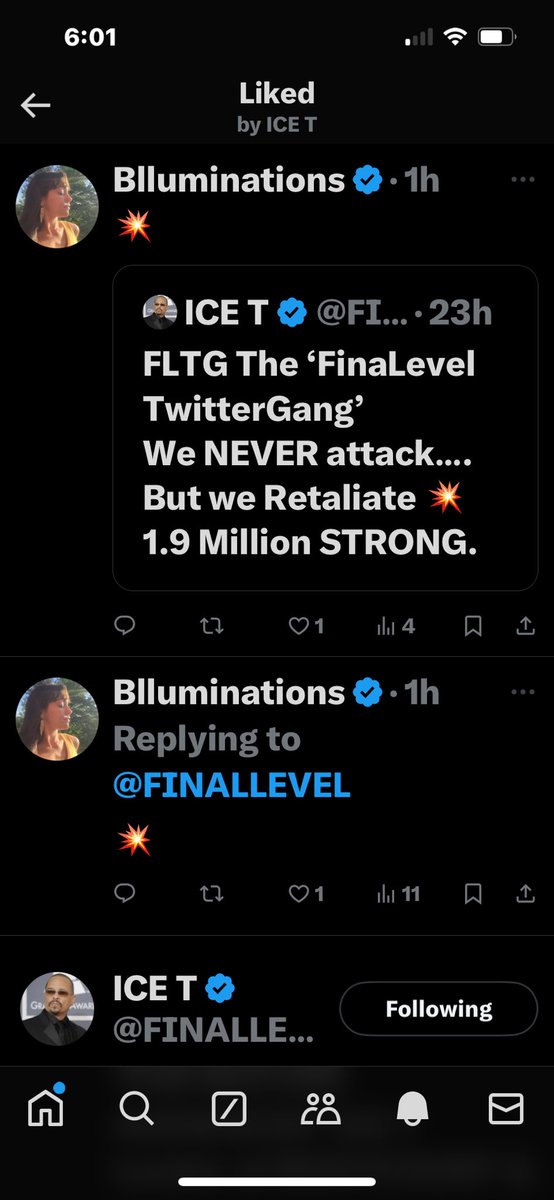 Blluminations's tweet image. Thank you @FINALLEVEL for being you &amp;amp; liking my posts! Feeling pretty blessed to be seen &amp;amp; I appreciate how real you are because it strengthens me to do the same. Try not to brag or be an annoying fan, so haven’t shouted it out before. THANK YOU. 💪🏽💥 #FINALLEVEL #gratitude