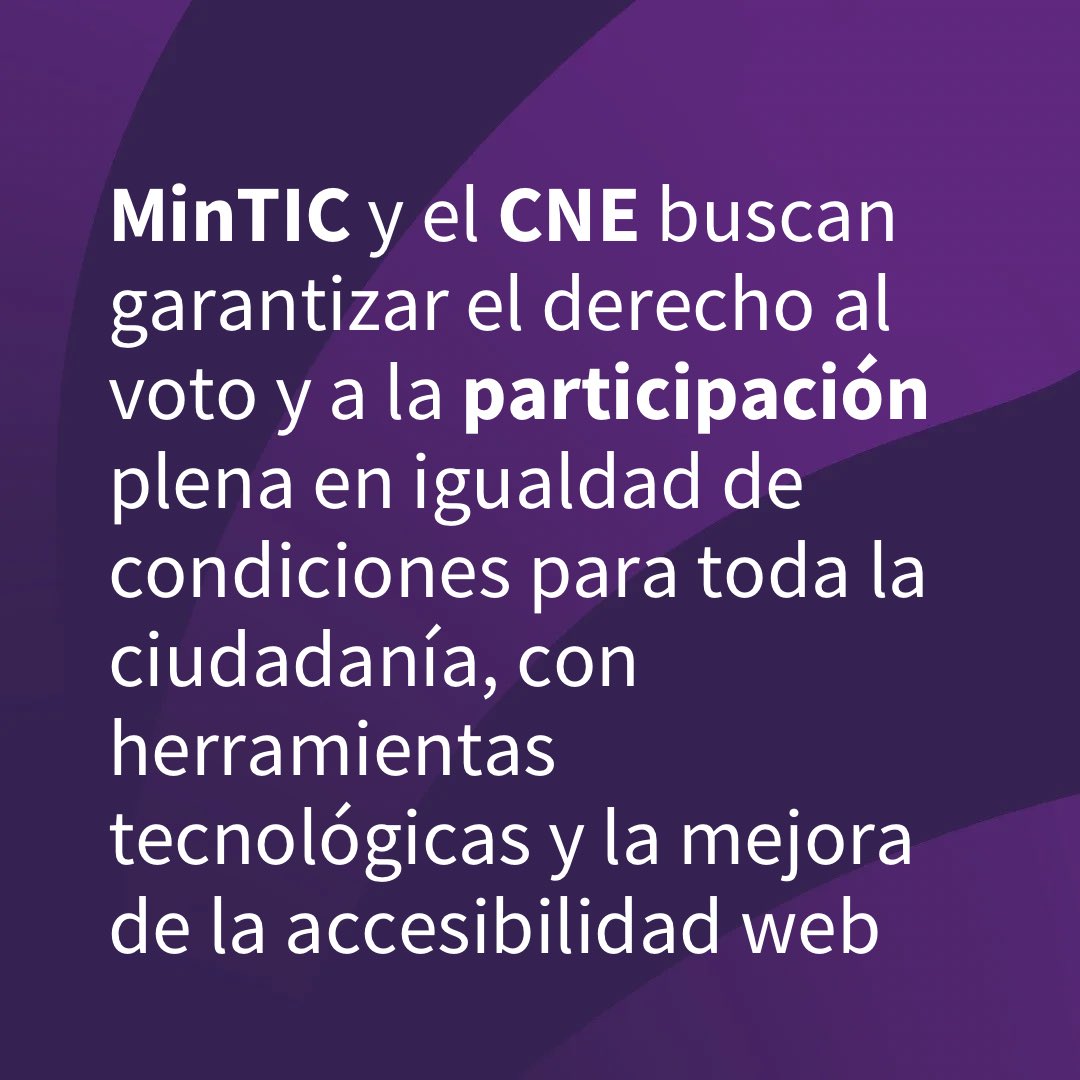 Whee.educacion (@wheeeducacion) on Twitter photo El <a href="/Ministerio_TIC/">Ministerio TIC</a> y <a href="/CNE_COLOMBIA/">CNE Colombia</a> firmaron un acuerdo en junio del 2024 para mejorar accesibilidad en servicios para personas con discapacidad y garantizar que todas las personas tengan acceso a toda la información.
#Accesibilidad #MinTic #CNE #ProductosDeApoyo #Inclusión El <a href="/Ministerio_TIC/">Ministerio TIC</a> y <a href="/CNE_COLOMBIA/">CNE Colombia</a> firmaron un acuerdo en junio del 2024 para mejorar accesibilidad en servicios para personas con discapacidad y garantizar que todas las personas tengan acceso a toda la información.
#Accesibilidad #MinTic #CNE #ProductosDeApoyo #Inclusión