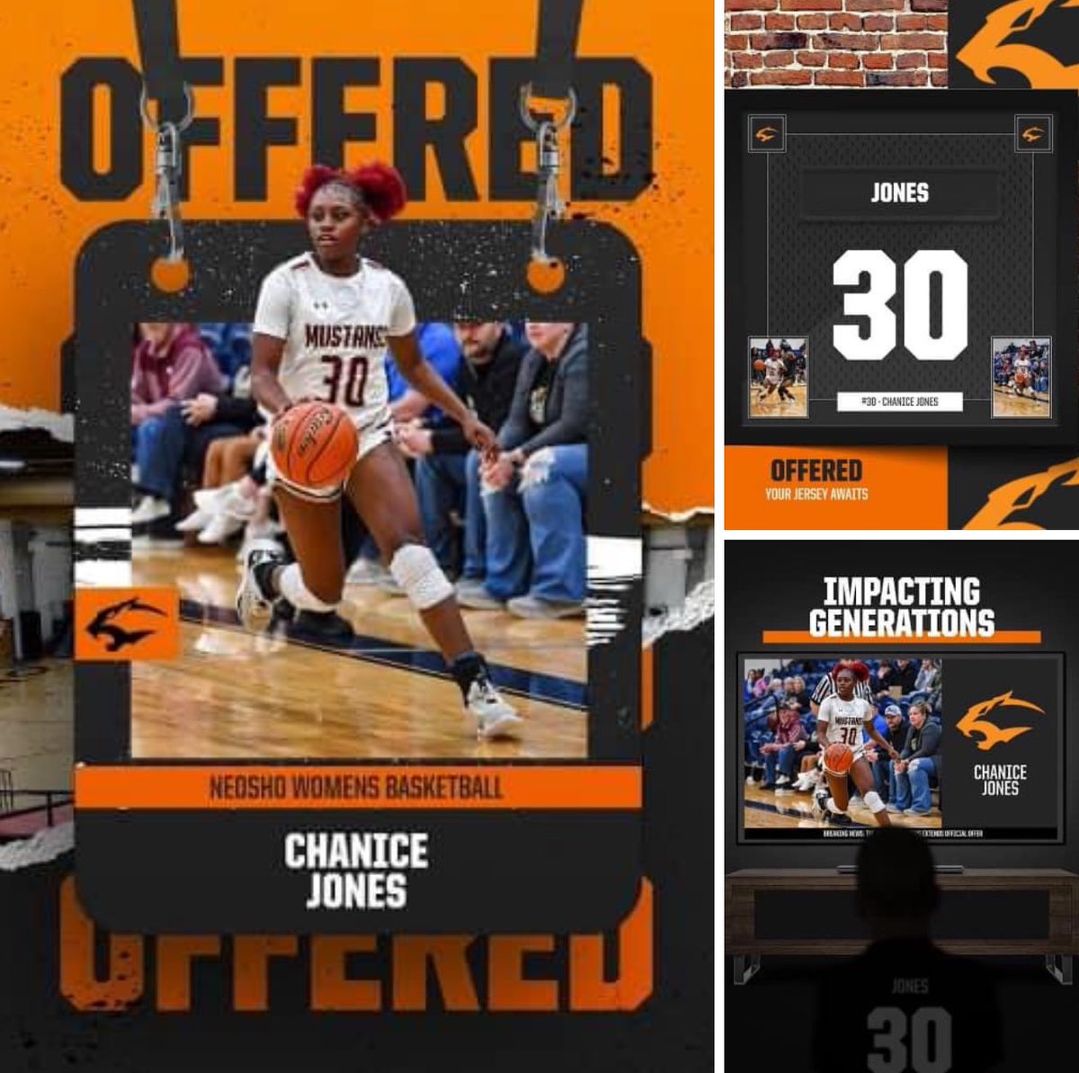 After a great visit with coaches <a href="/InspireJJDavis/">JJ Davis</a>, <a href="/ellis_brycen/">Brycen Ellis</a>, and the <a href="/TheNeoshoWay/">Neosho Women's Basketball</a> women’s basketball team. I’m BLESSED to have received an offer from Neosho College.