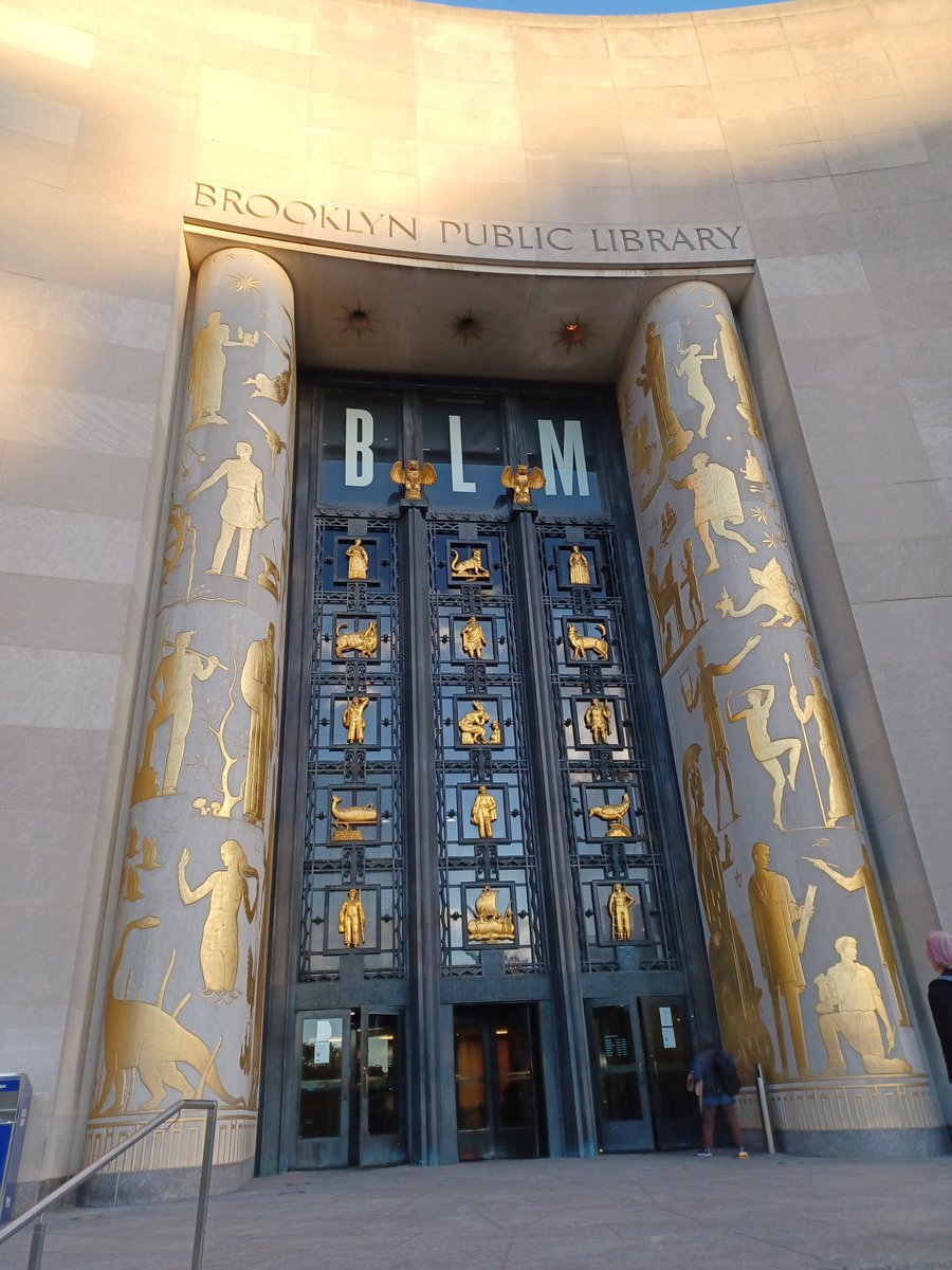 Speaking tonight at the Site of the Future Jay-Z Memorial Branch of the Brooklyn Public Library™️.

—Closest I've been to the old neighborhood in a while.